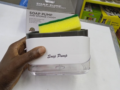Liquid soap pump