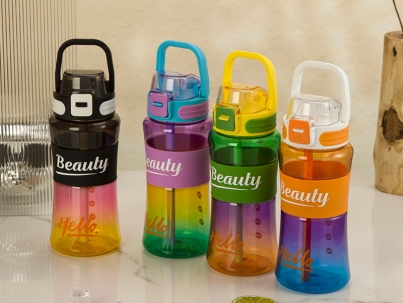 Multicolor (beauty) water bottle band