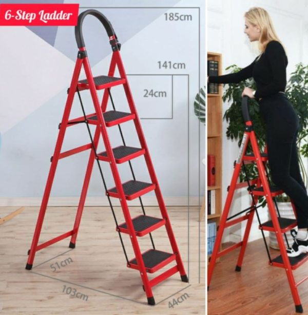 6 step Folding ladder