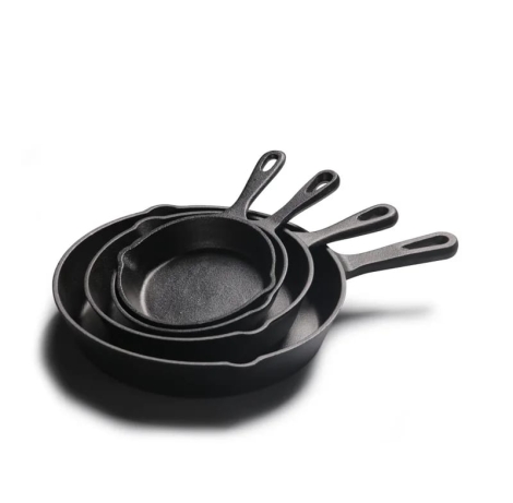 4pcs Cast Iron Skillet Set