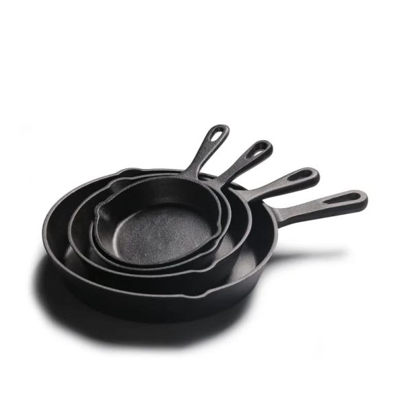 4pcs Cast Iron Skillet Set