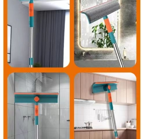 2 in 1 Telescopic Window cleaner