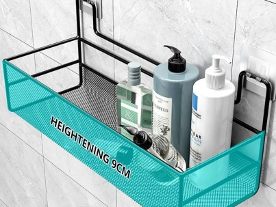 Mesh Bathroom rack with self adhesive stickers