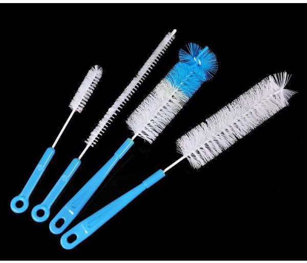 4Pcs Long handle cleaning brush set