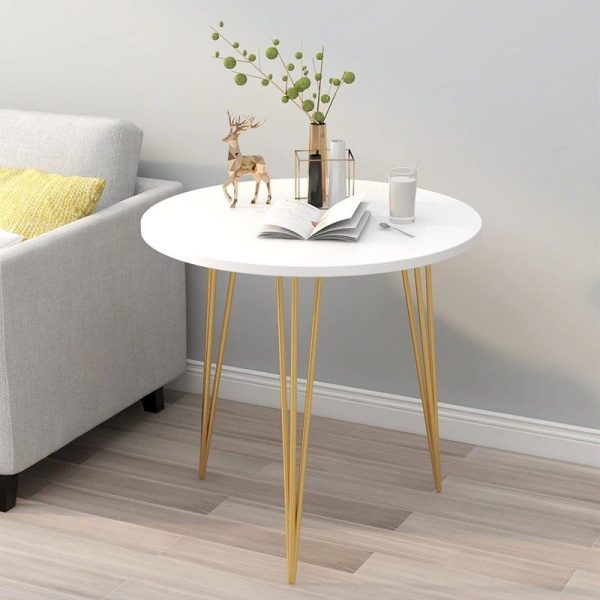 High end luxurious and simple side table