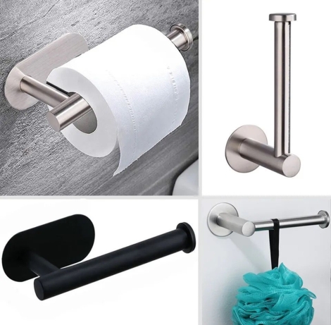 Adhesive Toilet Roll Paper Holder