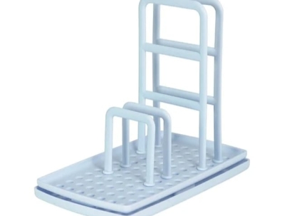 Kitchen sponge drainer rack