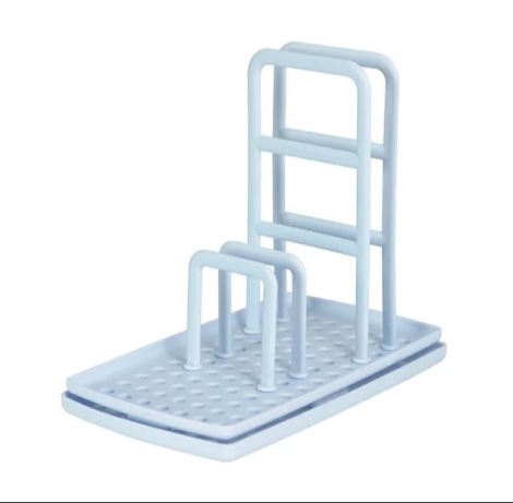 Kitchen sponge drainer rack