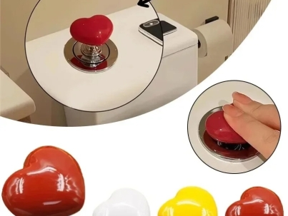 Heart Shape Toilet Presser