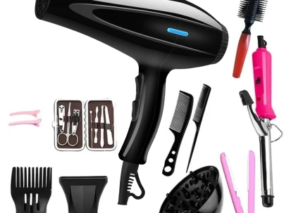 12Pcs Professional blow dry with accessories