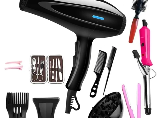 12Pcs Professional blow dry with accessories