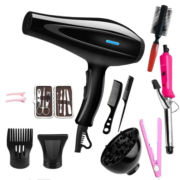 12Pcs Professional blow dry with accessories