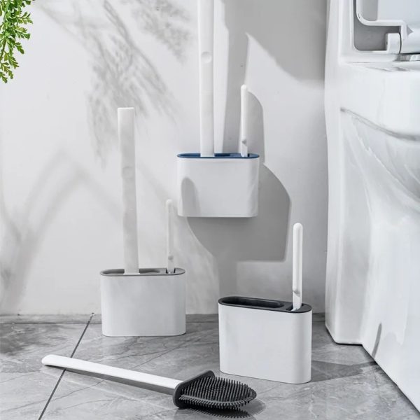 3 in 1 toilet brush set