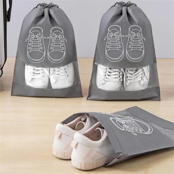 Non woven Portable shoe storage bag