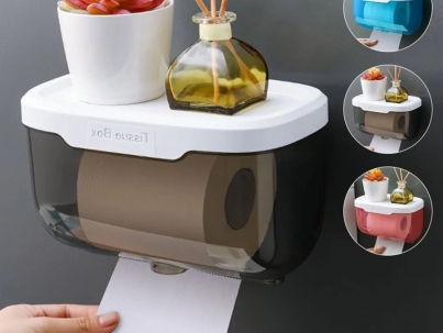 Water proof wall mount tissue box