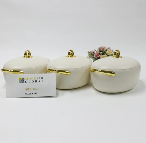 Luxurious insulated hotpots set