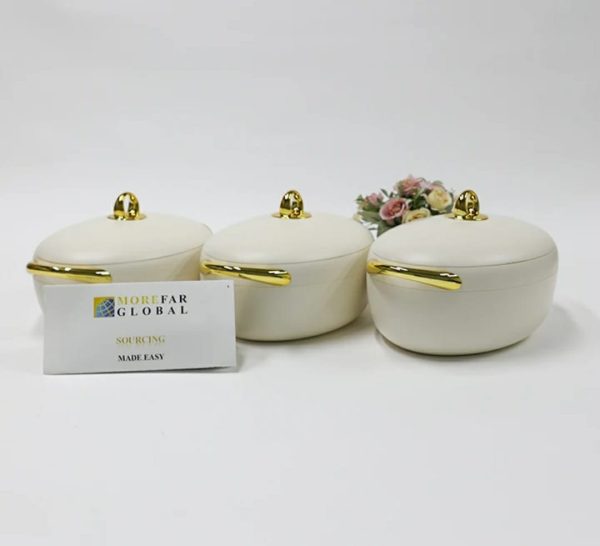 Luxurious insulated hotpots set