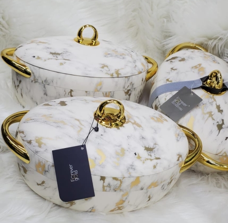 Luxurious insulated hotpots set