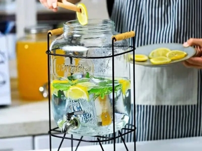 8litres Glass juice dispensers