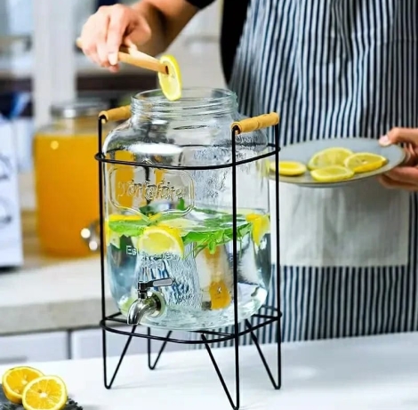 8litres Glass juice dispensers