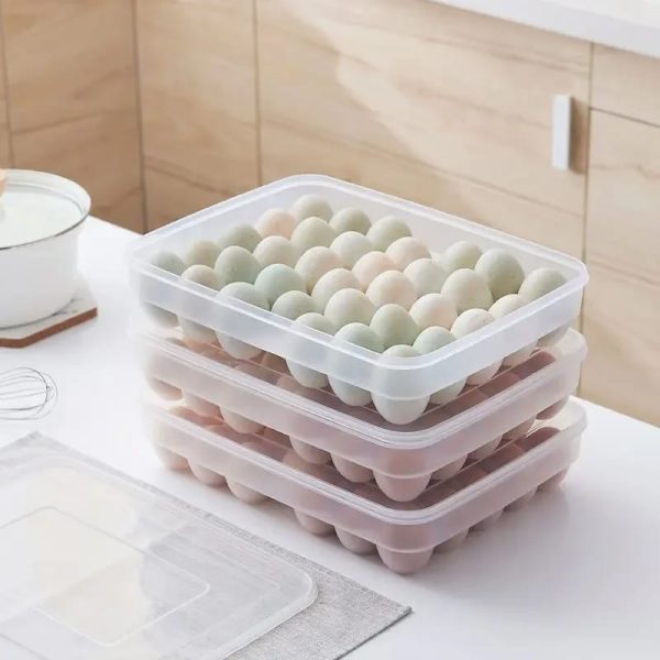 Stackable egg storage rack