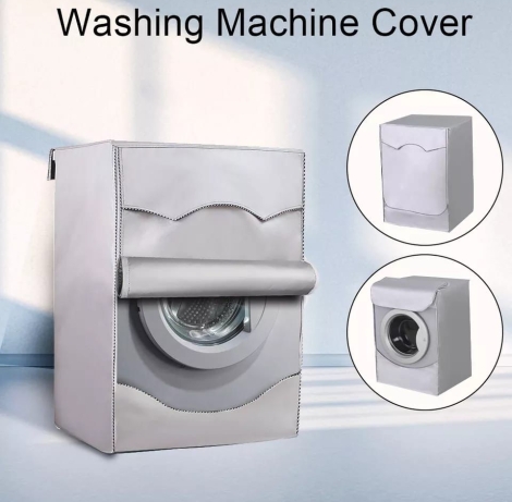 Front load washing machine cover