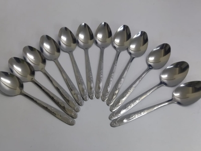 12pcs heavy duty dining table spoons