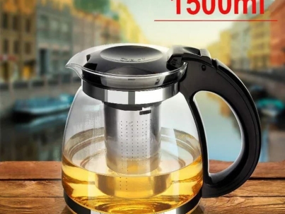 High borosilicate infuser kettle