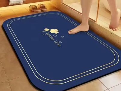 Diatom bathroom mats