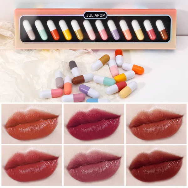 Mini capsule lipstick set